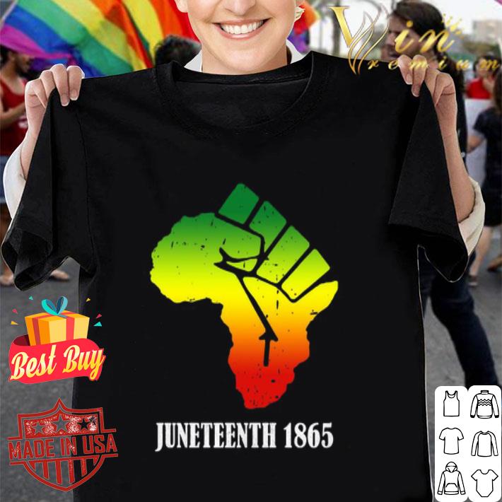 Africa Black Lives Matter Juneteenth 1865 shirt