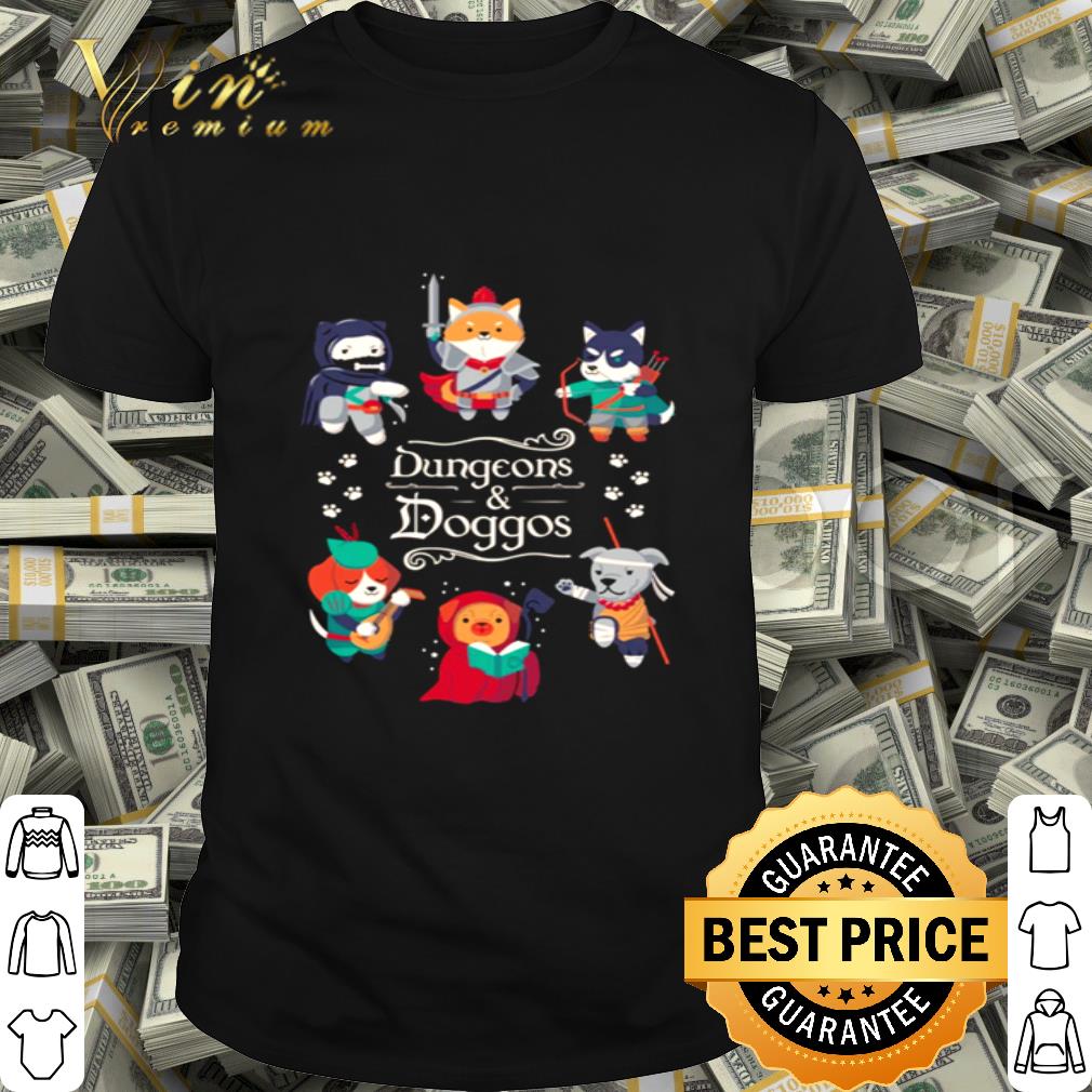 Dogs dragon and Dungeons & Doggos shirt