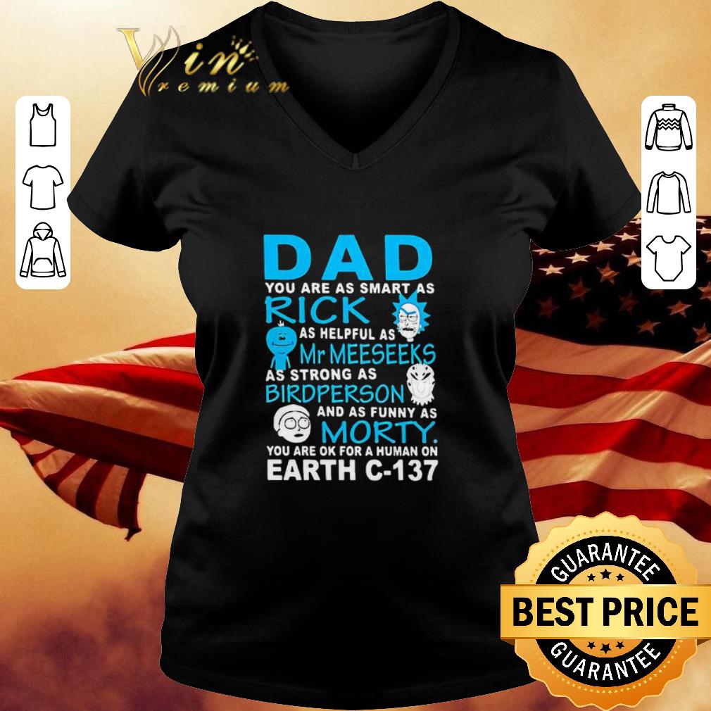 Rick And Morty Father Day Dad Rick Sanchez Mr Meeseeks Birdsperson ...