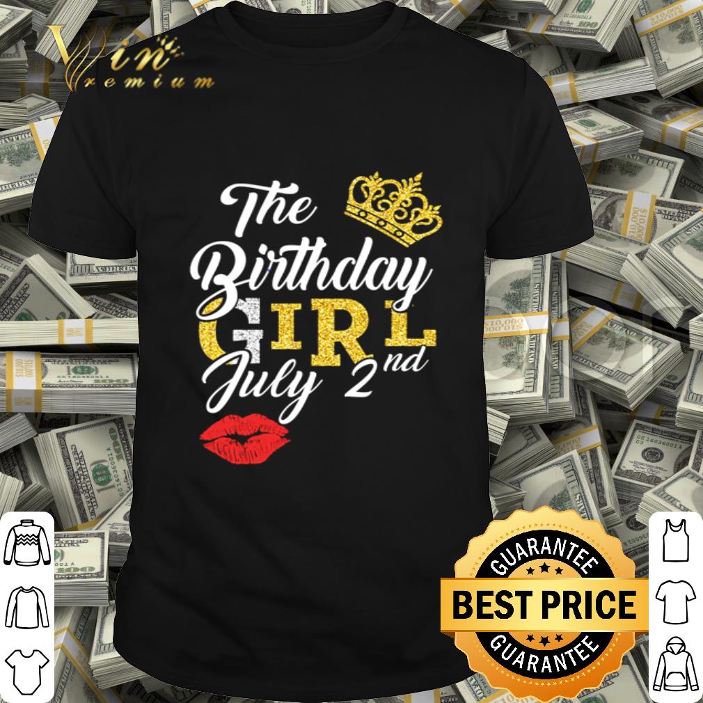 The Birthday Girl July 2nd Lips shirt