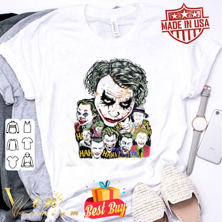 Halloween Joker Characters Art shirt