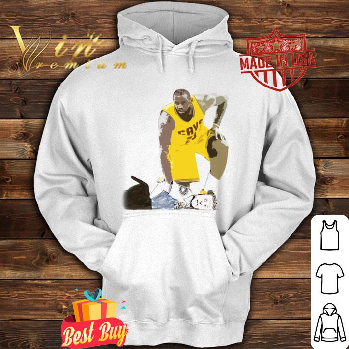 23 Lebron James Kneeling On The Neck Derek Chauvin shirt, hoodie ...