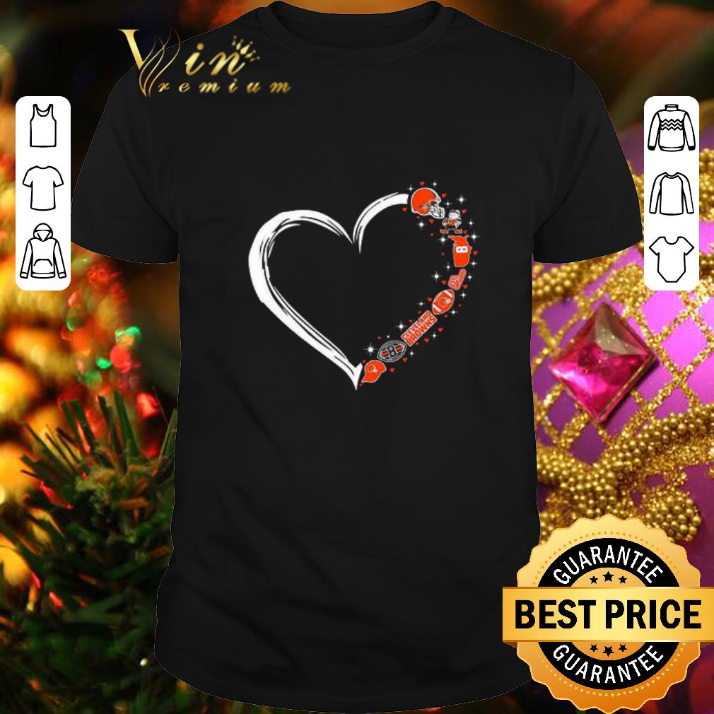 Love Cleveland Indians Logo Flowers shirt 7