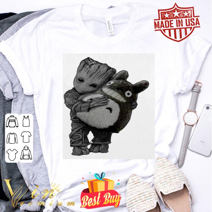 Baby Groot Hug Ghibli Marvel shirt