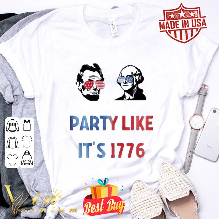 Alexander Hamilton And George Washington Party Like It’s 1776 shirt