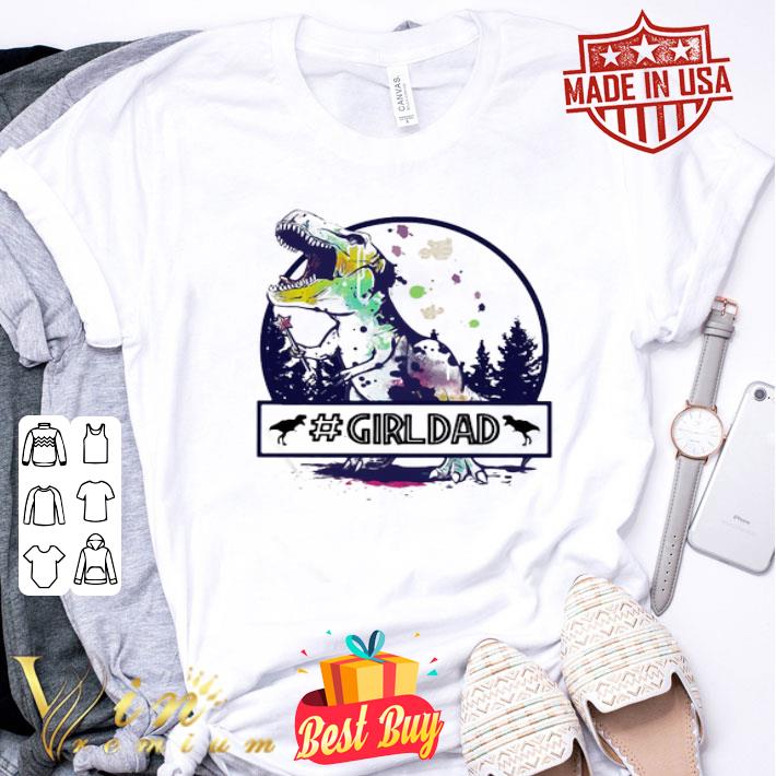 T-rex Dinosaur Girl Dad Father's Day shirt