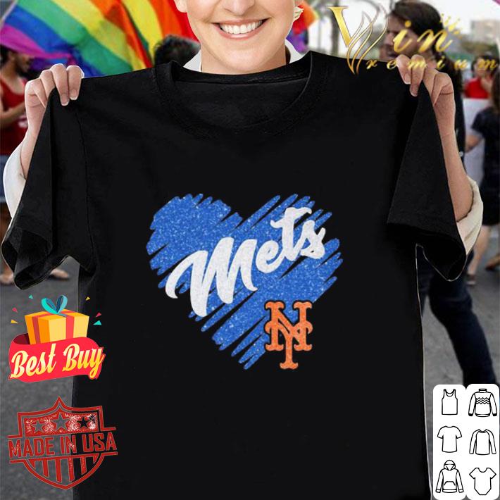 Love New York Mets Heart Diamond shirt