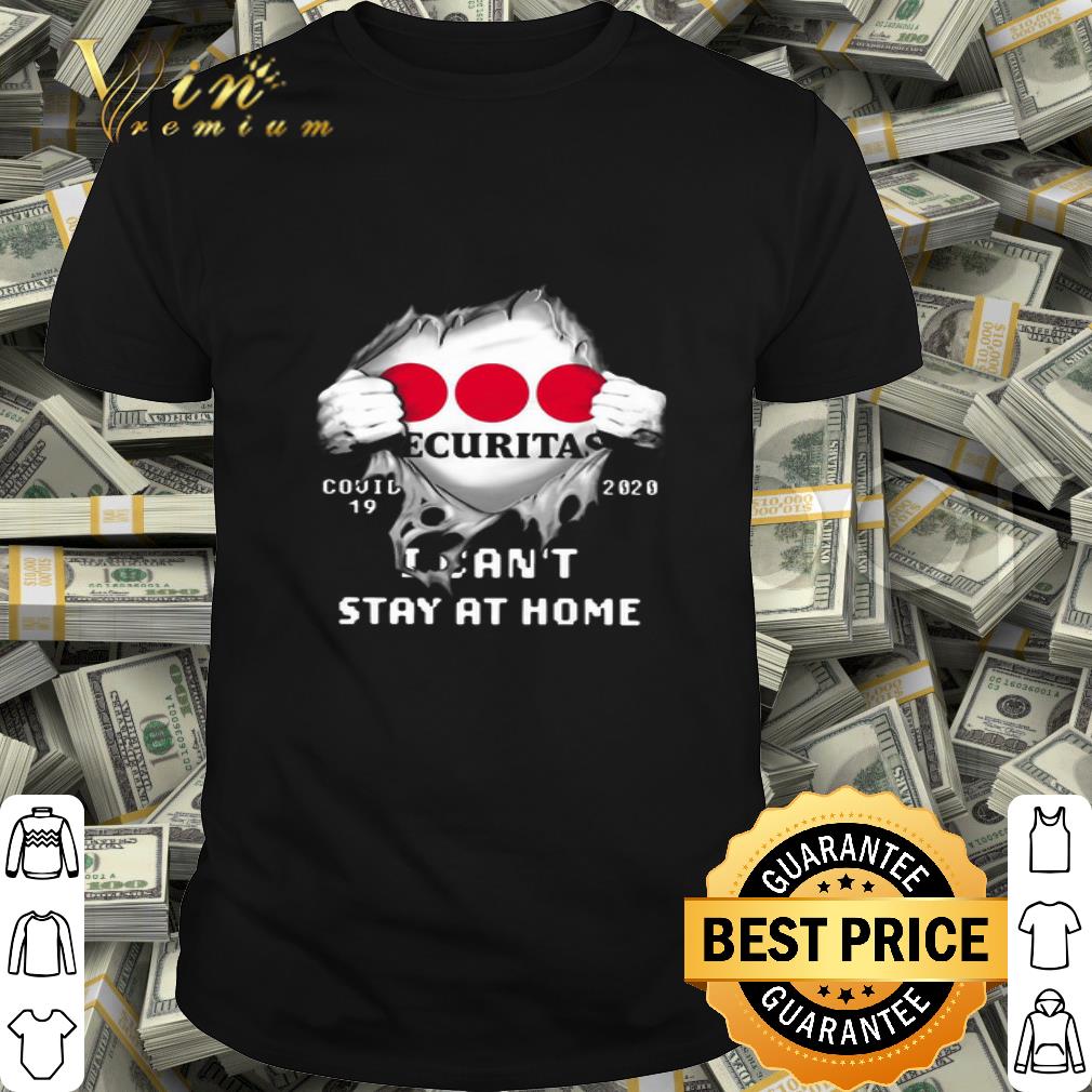 Logo Securitas AB Inside Me Covid-19 2020 I Can’t Stay At Home shirt