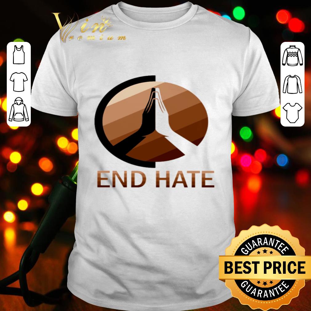 Emblem End Hate Peace Sign shirt