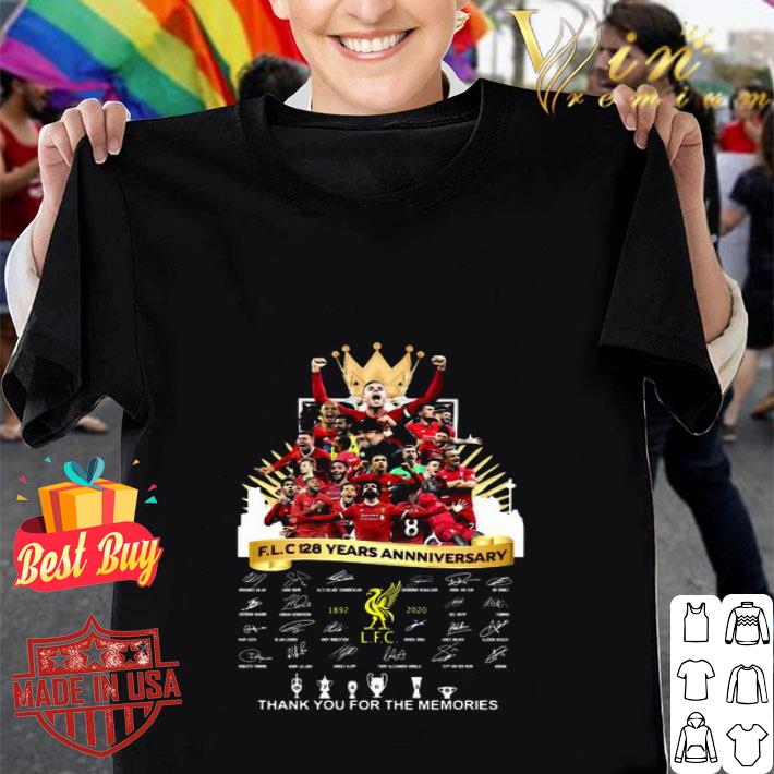 F.L.C 128th years anniversary 1892-2020 signatures shirt