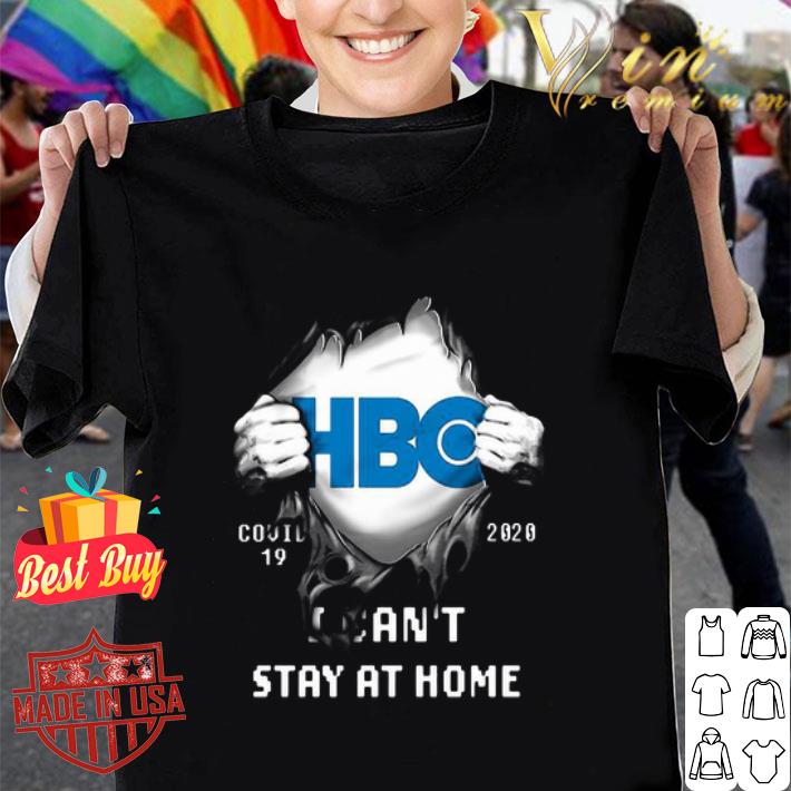 Logo HBO Insides Me Covid-19 2020 I Can’t Stay At Home shirt