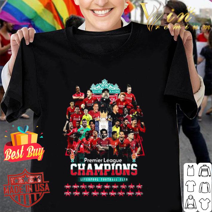 Premier League Champions Liverpool Football Club 2020 shirt