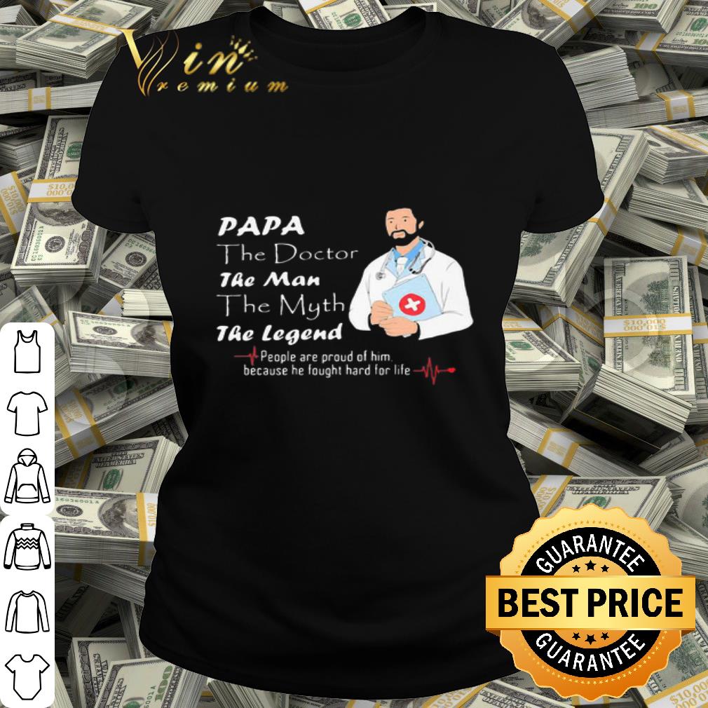 Father's Day Papa The Doctor The Man The Myth The Legend shirt