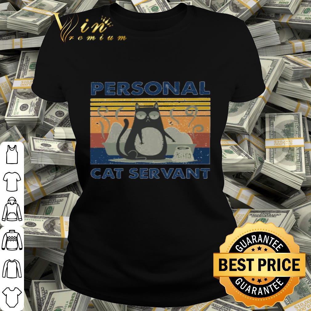 Vintage Personal Cat Servant shirt