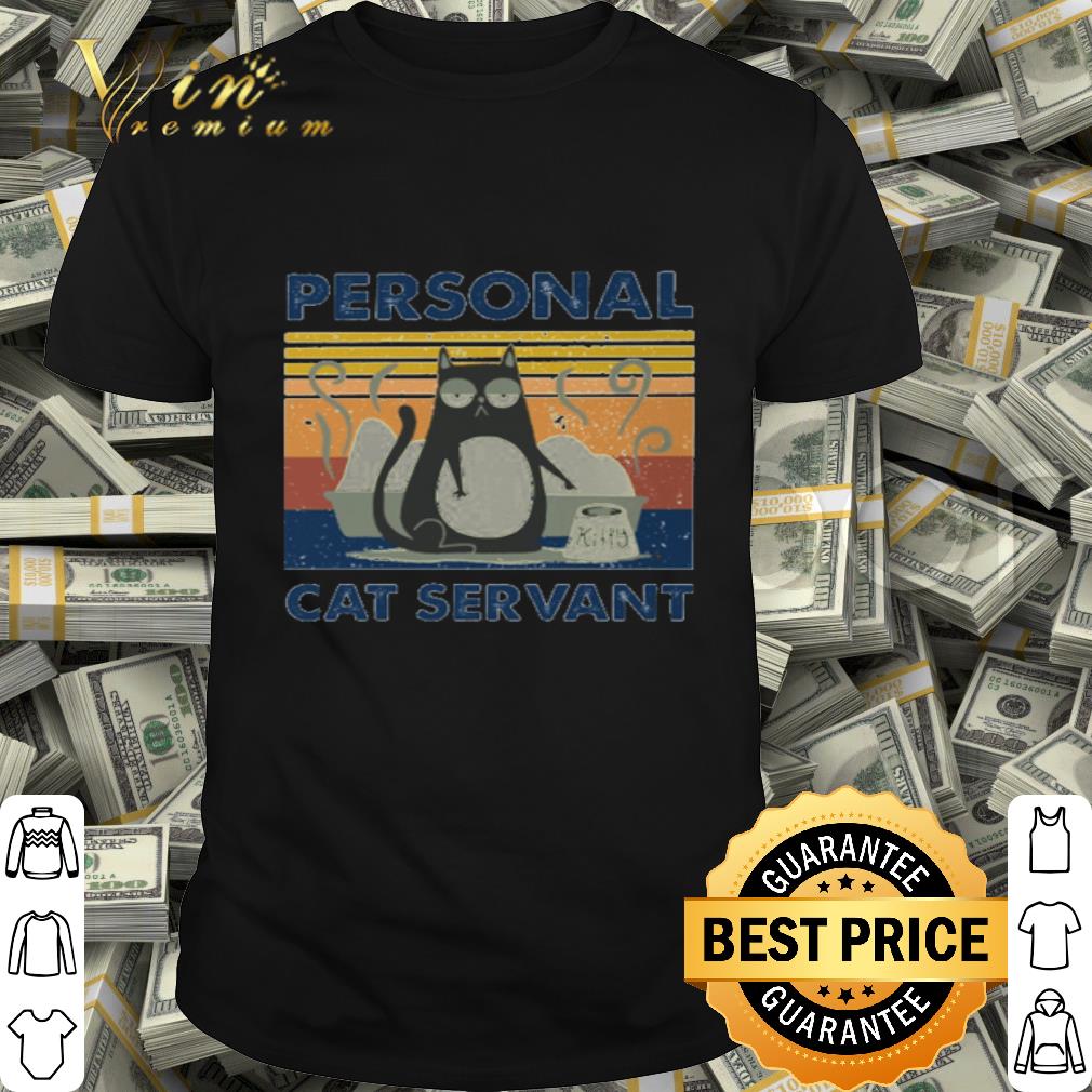 Vintage Personal Cat Servant shirt