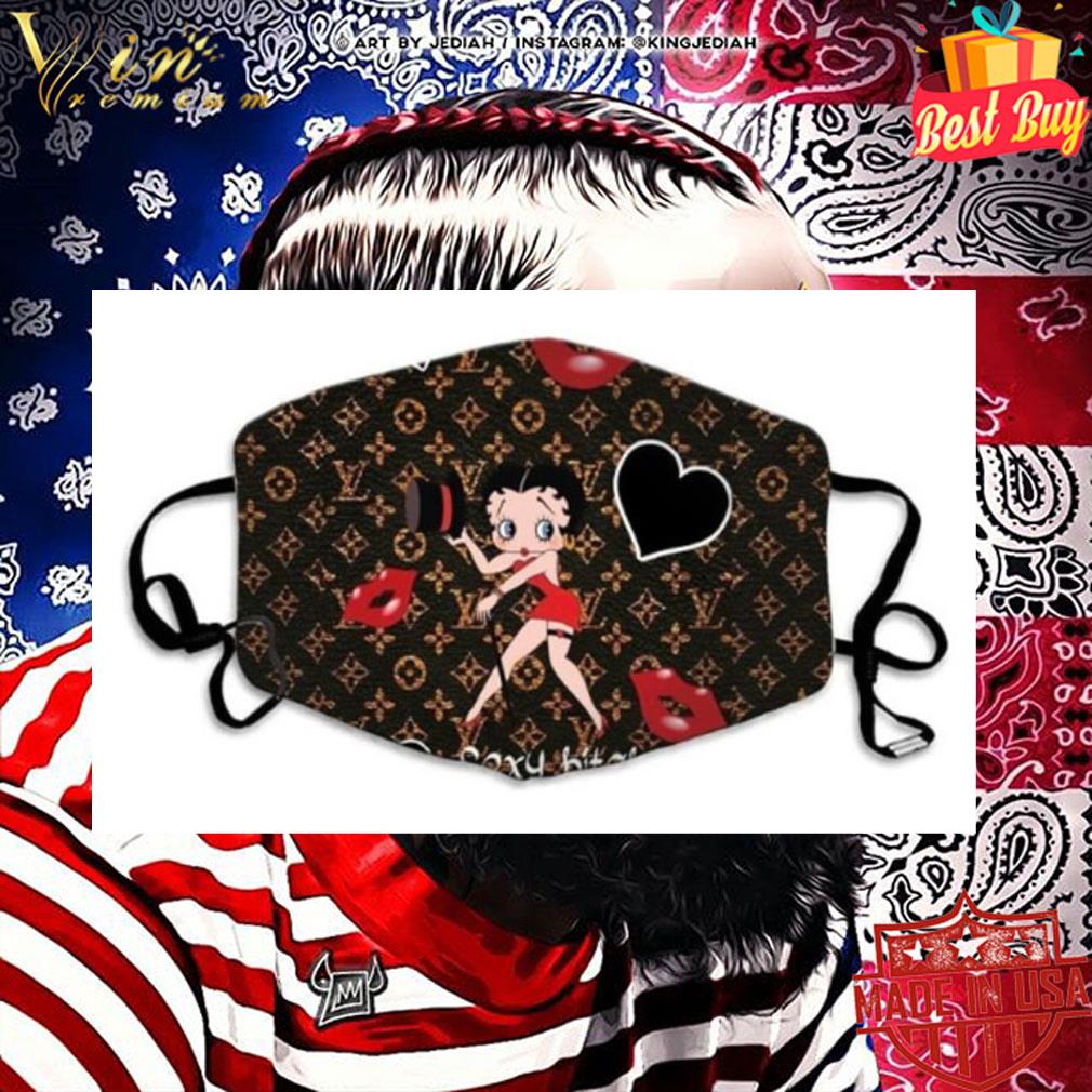 Betty Boop Louis Vuitton Face Mask Betty Boop Louis Vuitton Face Mask 2