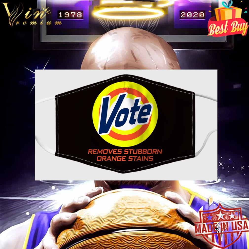 Vote Removes Stubborn Orange Stains Face Mask 7 Vote Removes Stubborn Orange Stains Face Mask