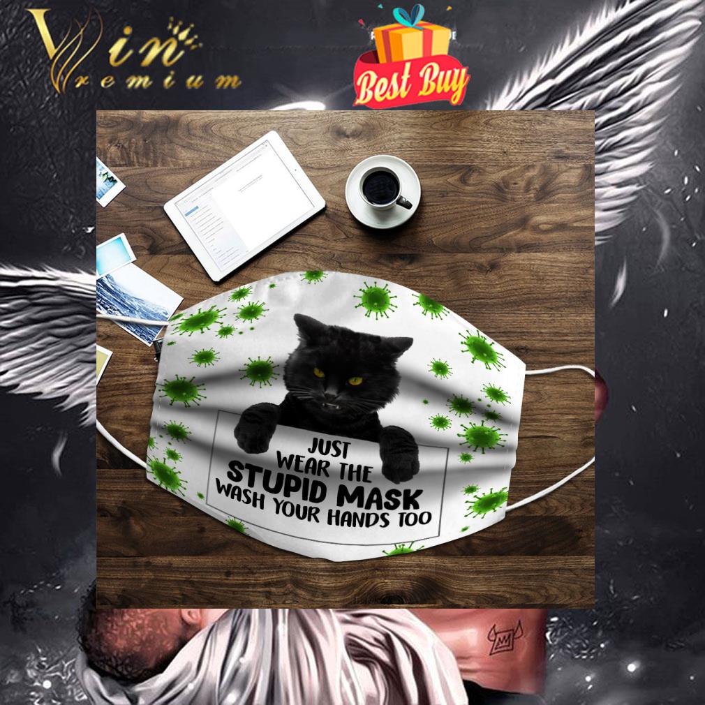 Grumpy Cat Mask Free Hugs Just Kidding Don't Touch Me Face Mask 7