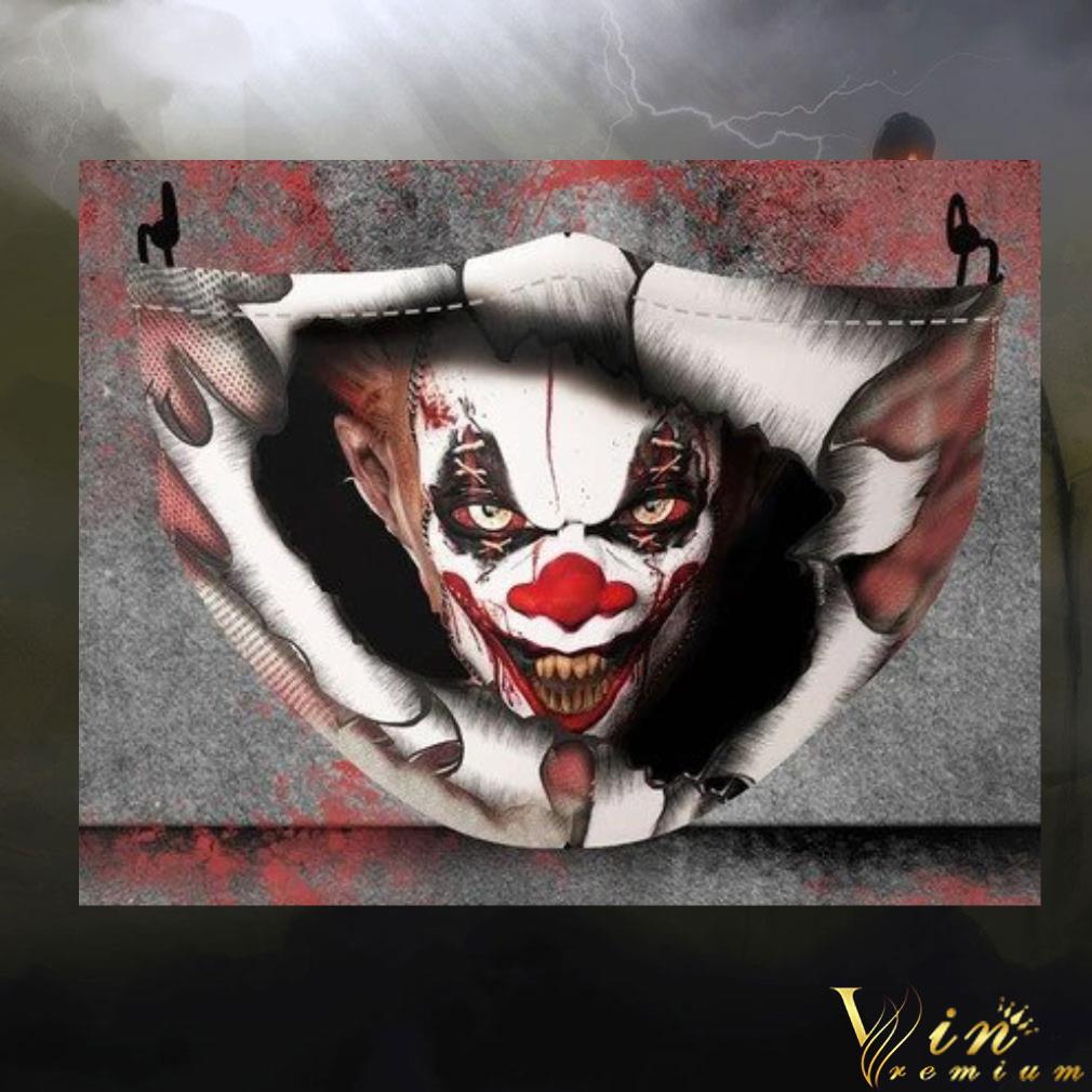 Halloween Pennywise IT Clown Face Mask 7