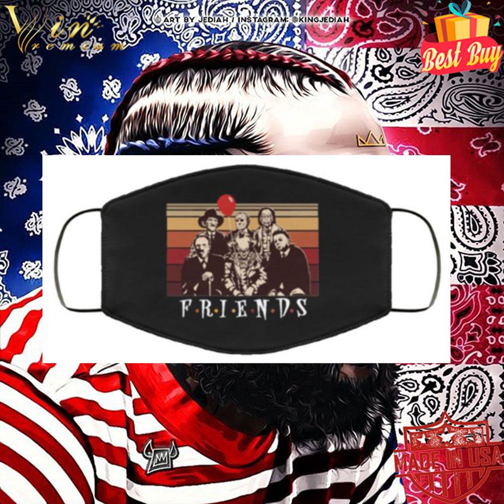 Horror Friends Vintage Face Mask 2