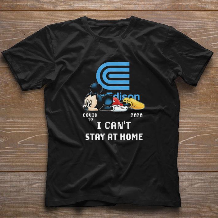 Nice Mickey McDonald’s I can’t stay at home shirt 7