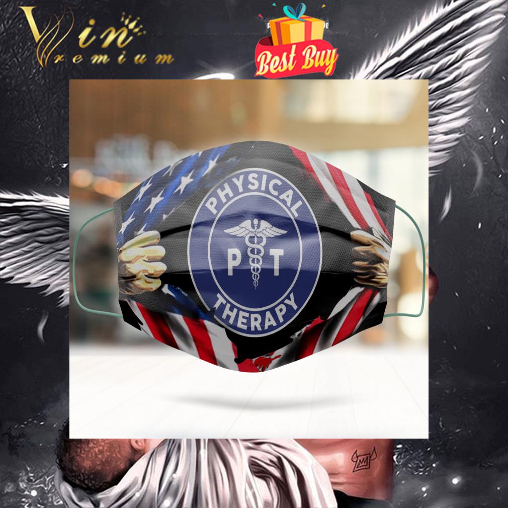 Hockey Under America Flag Face Mask 7