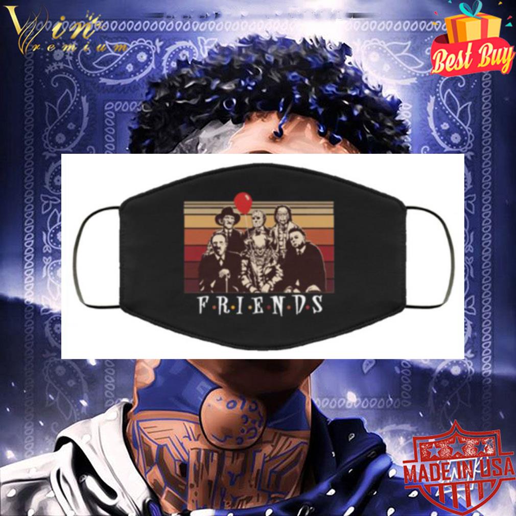Horror Friends Vintage Face Mask 3