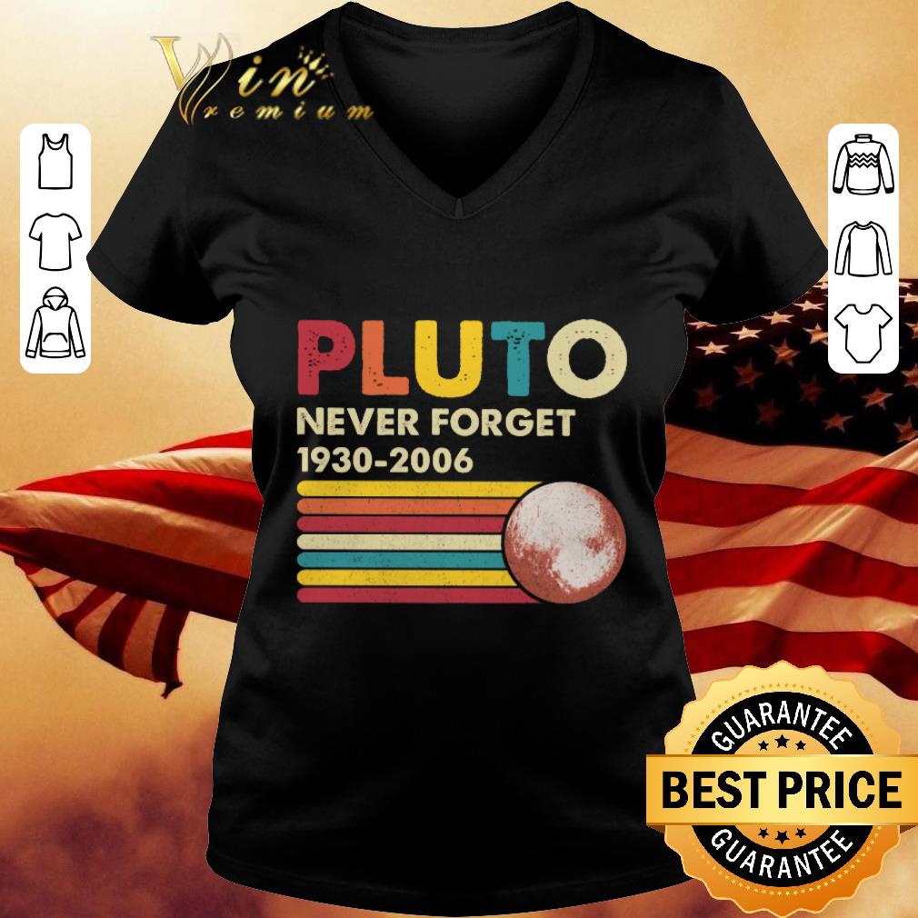 Pluto Never Forget 1930-2006 Vintage shirt 3
