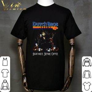Dutch Bros Coffee Jack Skellington Nightmare before coffee shirt 4