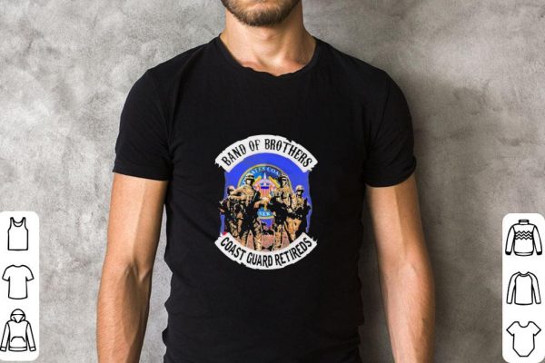 Official Band of Brother Coast guard retireds shirt 2