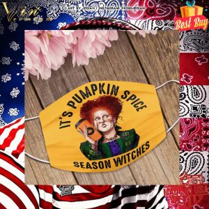 Winifred Sanderson it's pumpkin spice season witches face mask 4