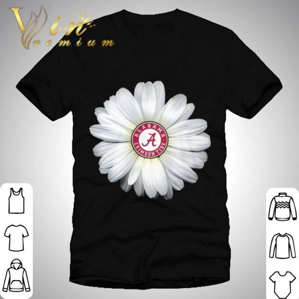 Daisy Flower Alabama Crimson Tide shirt 1