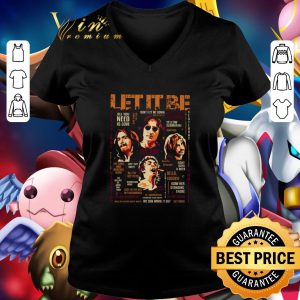 Premium The Beatles Let it be all you need is love don't let me down shirt 4