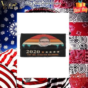 Ruth Bader Ginsburg 2020 very bad would not recommend vintage face mask 4