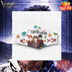 Harry Potter characters expecto-corona face mask 5