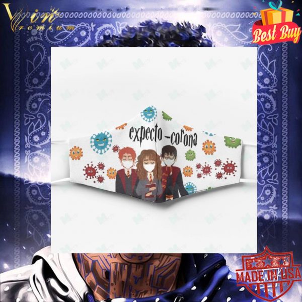 Harry Potter characters expecto-corona face mask 3