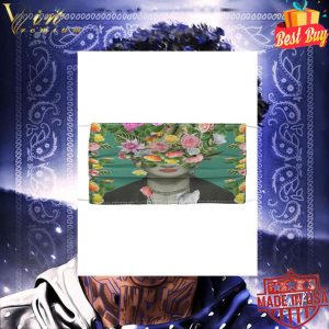 Frida Kahlo floral face mask 5