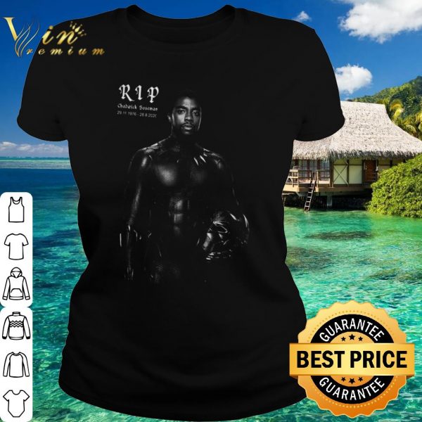 Best R.I.P Chadwick Boseman 1976 2020 shirt 2