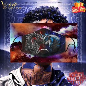 Spirit of a dragon heart of a wolf face mask 5