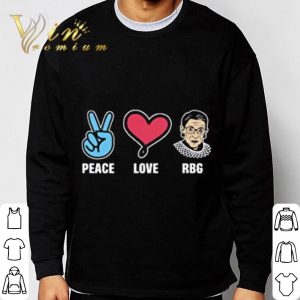 Ruth Bader Ginsburg Rest in power Peace Love RBG 1933-2020 shirt 5