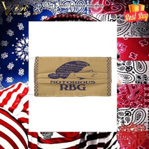 Notorious Rbg strong people stand up for themselves face mask 4