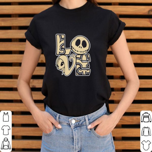 Original Saints Jack Skellington and Sally love shirt 3