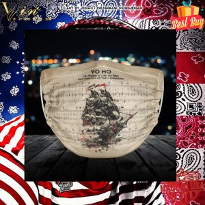 Yo Ho A Pirate's life for me from Pirates of the Caribbean face mask 4