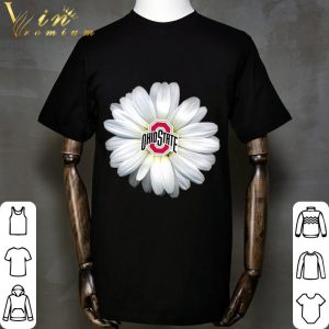 Daisy Flower Ohio State Buckeyes shirt 4