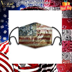 Lynyrd Skynyrd Member American Flag Face Mask 4
