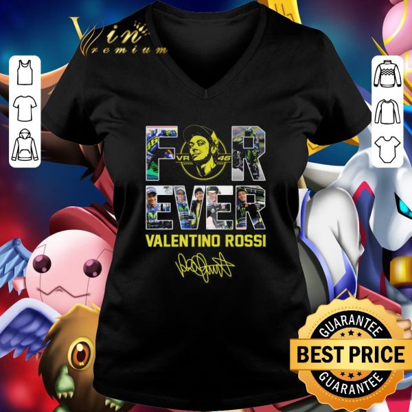 Original VR46 For Ever Valentino Rossi signature shirt 2