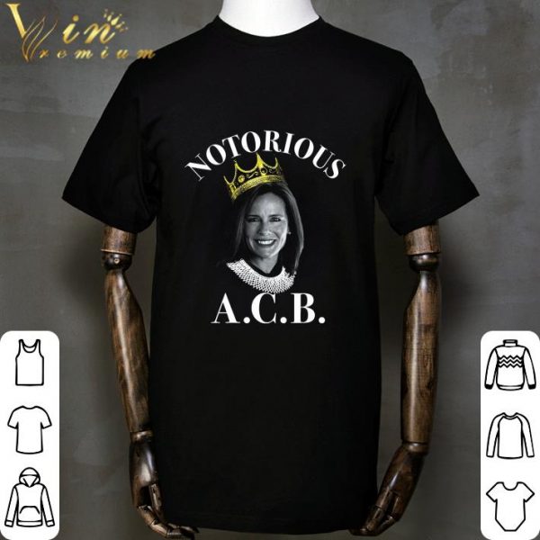 Amy Coney Barrett Notorious A.C.B. Crown shirt 2