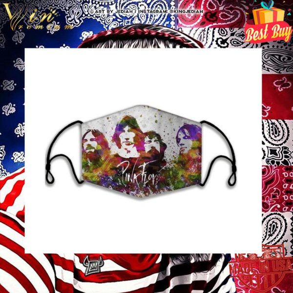 Pink Floyd Band Member Art Face Mask 2