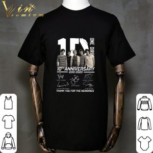 1D One Direction 10th anniversary 2010-2020 signed Harry Styles shirt 4