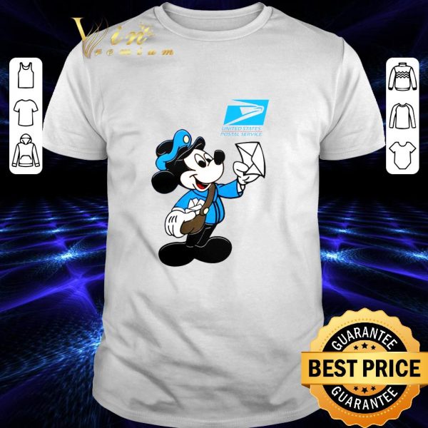 Hot Mickey Mouse United States Postal Service shirt 1